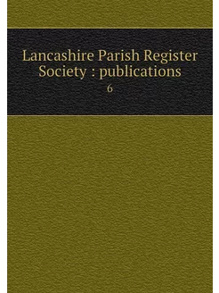 Lancashire Parish Register Society