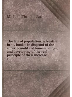 The law of population a treatise, in