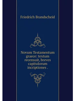 Novum Testamentum graece textum rece