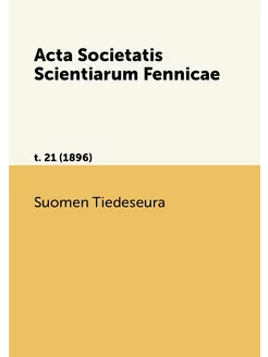 Acta Societatis Scientiarum Fennicae