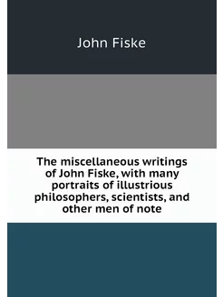 The miscellaneous writings of John Fi