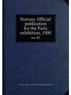 Norway. Official publication for the