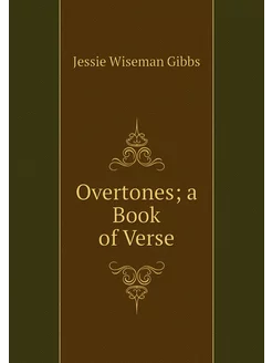 Overtones a Book of Verse