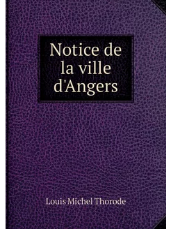 Notice de la ville d'Angers