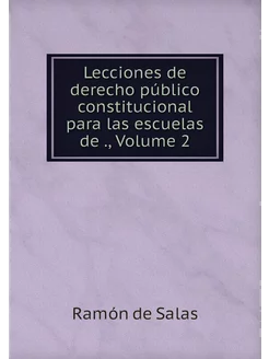 Lecciones de derecho público constitu