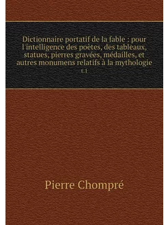 Dictionnaire portatif de la fable p