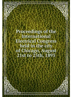 Proceedings of the International Elec