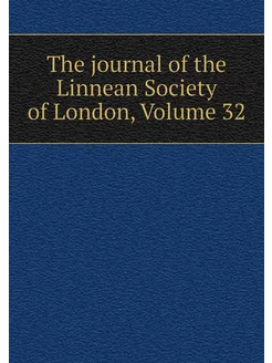 The journal of the Linnean Society of