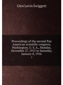 Proceedings of the second Pan America