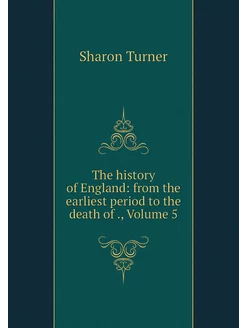 The history of England from the earl