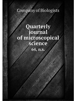 Quarterly journal of microscopical sc