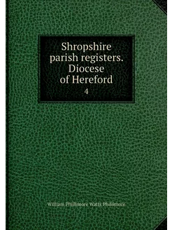 Shropshire parish registers. Diocese