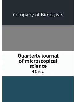 Quarterly journal of microscopical sc