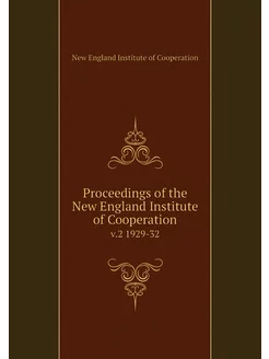 Proceedings of the New England Instit