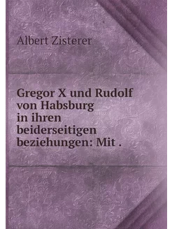 Gregor X und Rudolf von Habsburg in i