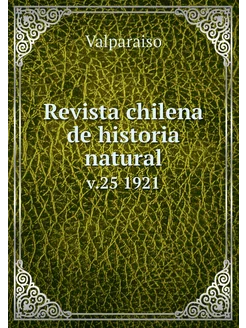 Revista chilena de historia natural