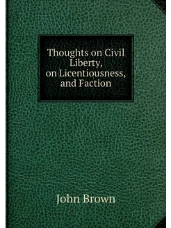 Thoughts on Civil Liberty, on Licenti