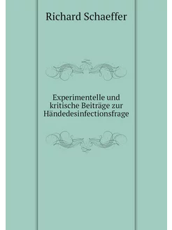 Experimentelle und kritische Beiträge