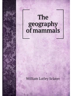 The geography of mammals