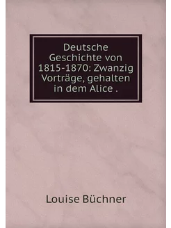 Deutsche Geschichte von 1815-1870 Zw