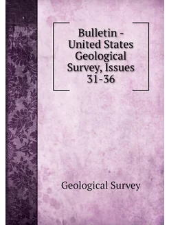 Bulletin - United States Geological S