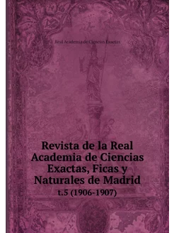 Revista de la Real Academia de Cienci