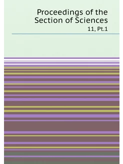 Proceedings of the Section of Science