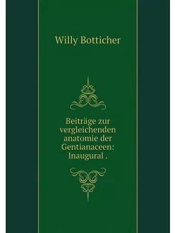 Beiträge zur vergleichenden anatomie