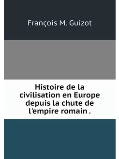 Histoire de la civilisation en Europe