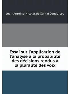 Essai sur l'application de l'analyse à la probabilit