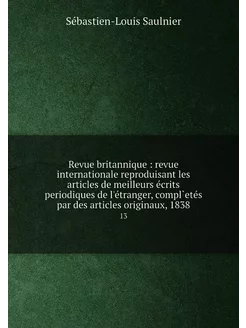 Revue britannique revue internationale reproduisan