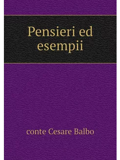 Pensieri ed esempii