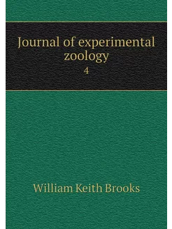 Journal of experimental zoology. 4