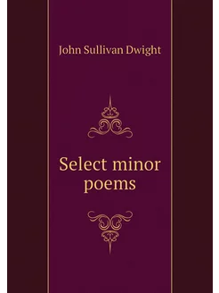 Select minor poems