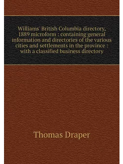 Williams' British Columbia directory