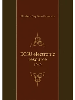 ECSU electronic resource. 1949