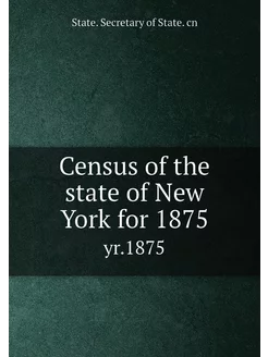 Census of the state of New York for 1