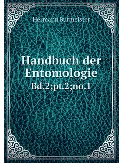 Handbuch der Entomologie. Bd.2 pt.2 no.1