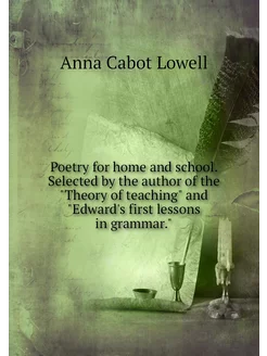 Poetry for home and school. Selected