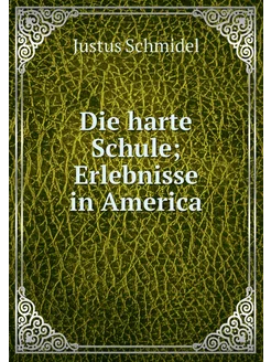 Die harte Schule Erlebnisse in America