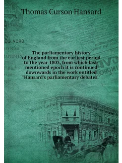 The parliamentary history of England