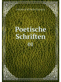 Poetische Schriften. 01