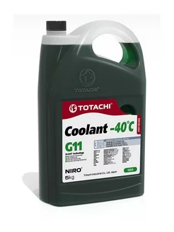 Антифриз, готовый раствор NIRO COOLANT G11 -40 C зел ный