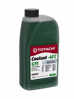 Антифриз, готовый раствор NIRO COOLANT G11 -40 C зел ный