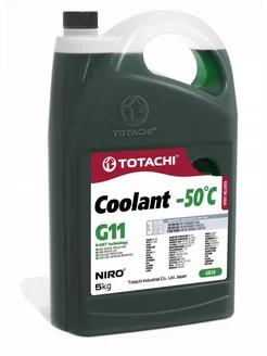 Антифриз, готовый раствор NIRO COOLANT G11 -50 C зел ный