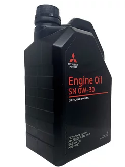 MZ321033 Mitsubishi "ENGINE OIL 0W-30", 4л