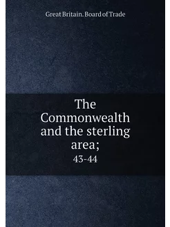 The Commonwealth and the sterling are