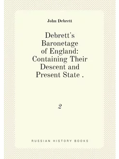 Debrett's Baronetage of England Cont