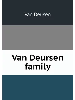 Van Deursen family