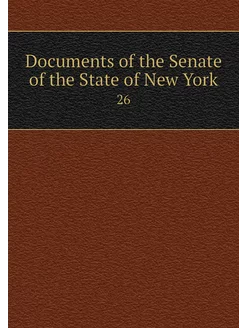 Documents of the Senate of the State